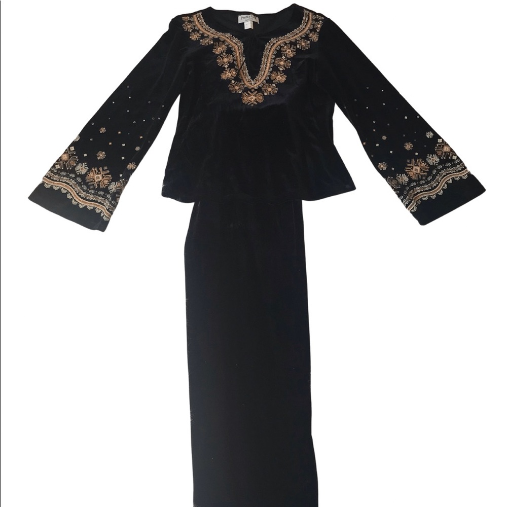 Crush Velvet Pant Set